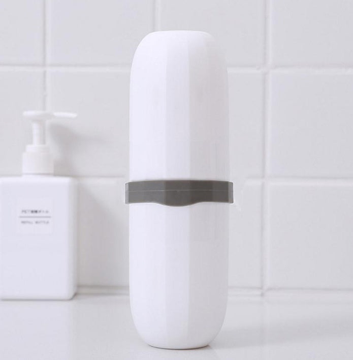 Travel toothbrush box